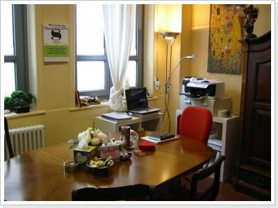 Naturheilpraxis Besprechungszimmer
